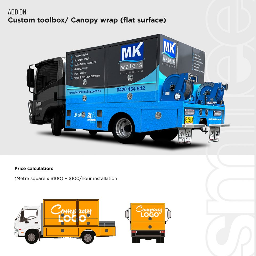 FULL TRUCK CABIN WRAP PACKAGE - Image 8